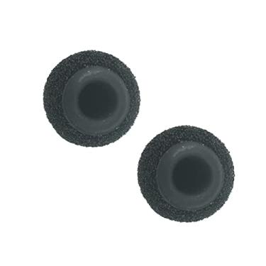 Imagem de Canfon 2 capas de espuma para para-brisas/filtro pop/protetor de vento com suporte de silicone compatível com microfone RODE Smartlav+ Lavalier com diâmetro de 4-5,0 mm (preto)