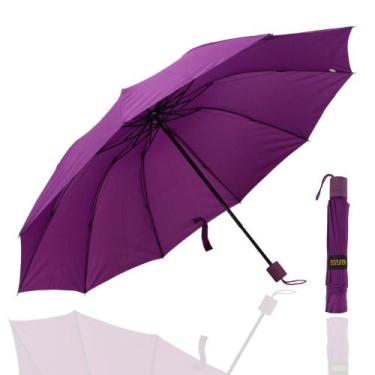 Imagem de Guarda Chuva Grande Reforçado Cabe Na Bolsa Colorido Liso  1020 - FP E
