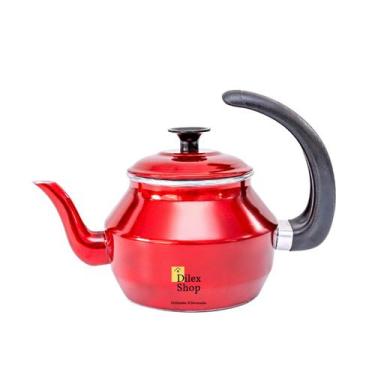 Imagem de Chaleira Com Infusor Ferver Agua Chá Café Leite Alumínio - DA ALUMINIO