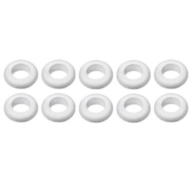 Imagem de Kit 10 unidades Anel Vedante Vedação Silicone Borracha Passa Fio Repos