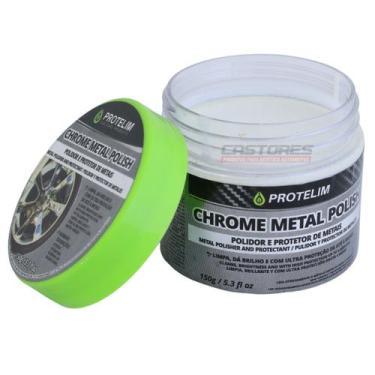 Imagem de CHROME METAL POLISH POLIDOR DE METAIS 150g - PROTELIM