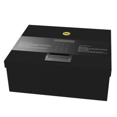 Imagem de Cofre Preto Para Piso - Yale , Preto