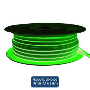 Imagem de Fita LED Neon Verde 12V 30W IP65 Eletrorastro, Verde