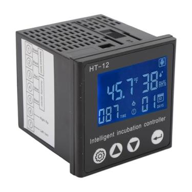Imagem de Controlador de Temperatura Digital, Display Digital LCD Controlador de Temperatura Termostato Interruptor Sensor Medidor Medidor Incubadora Controlador de Umidade para Reprodução