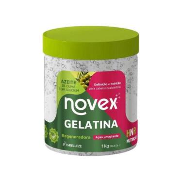 Imagem de Gelatina Capilar Novex 1000G Azeite De Oliva Regeneradora - Embelleze