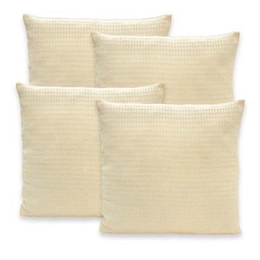 Imagem de Kit 4 Capas de Almofadas Favinho 40x40 C/ Zíper PIQUET Estampadas - Be