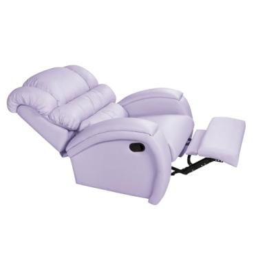Imagem de Poltrona Cadeira Reclinável Imperial Zero Wall Papai Estética Cílios Sobrancelha Soft Sala Descanso (Lilás)