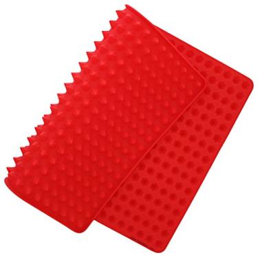 Imagem de Traytastic! Non-Stick Silicone Baking Mat (Pyramid Style) - Great for Cooking, Baking, Grilling, Gummies, Candy, Crafts