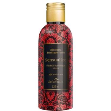 Imagem de Oleo Sensualize Massagem Corporal Pos Banho Relaxa Hidrata - Sofistica