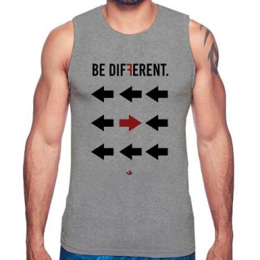 Imagem de Regata Be Different - Foca na Moda, Cinza, GGG