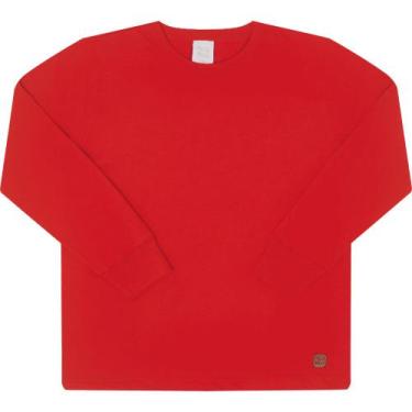 Imagem de Camiseta Manga Longa Masculina Pulla Bulla Ref. 50357, Vermelho, 6