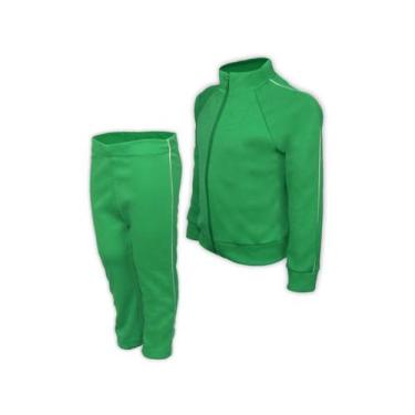Imagem de Conjunto Helanca Infantil Verde Bandeira - Del France, 04