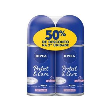 Imagem de Desodorante Antitranspirante Roll On Nivea - Protect & Care Feminimo 5
