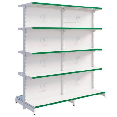 Imagem de Gôndola Centro 1 Inicial E 1 Continuação 1,70 m 40KG FIT Expositor de Supermercado Amapá