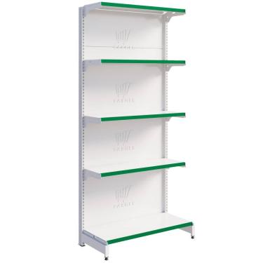 Imagem de Gôndola Parede 1 Inicial 1,70 m 40KG FIT Expositor de Supermercado Amapá