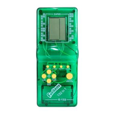 Imagem de Mini game eletrônico de plástico 132 em 1 - P&D IMPEX, Verde