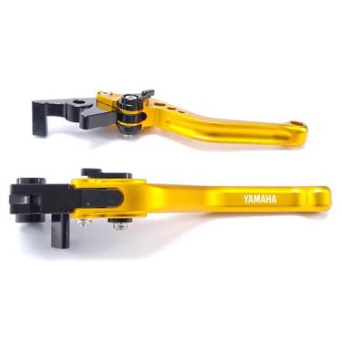 Imagem de Manete Esportivo Moto Yamaha Yzf R1 R6 Mt-07 09 Gravado A Laser - NoBr