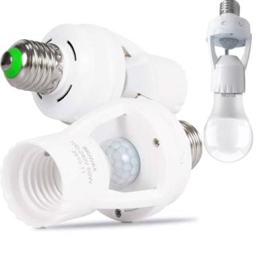 Imagem de Sensor de Presença Soquete  para Iluminação Automática com Fotocélula 
