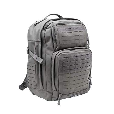 Imagem de Mochila tática LAPG Atlas 24 horas para homens e mulheres, mochila grande para caminhadas, acampamento, insetos, bolsa de equipamento de sobrevivência, Cinza, 20" x 16" x 10", Caminhadas