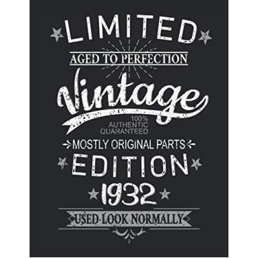 Imagem de 89th Birthday Limited 89 Years Edition 1932 Graphic Deko Vintage: PUZZLE BOOK - Funny retro birthday present, gift idea - A4 (8. 5x11) - 101 pages - ... sketch, planner, birthday, vintage, saying