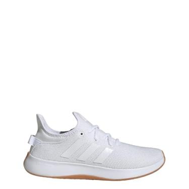 Imagem de adidas Tênis esportivo feminino Cloudfoam Pure, Branco/Goma de Mascar, 6
