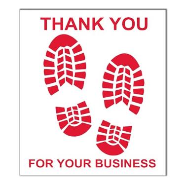 Imagem de Huron Tapetes de papel descartáveis para veículos, vermelho (500 peças)