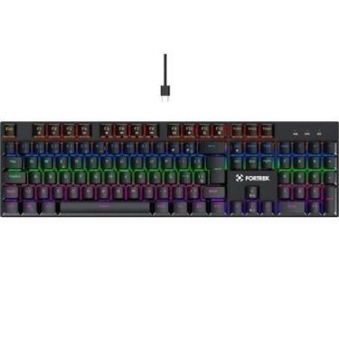 Imagem de Teclado Gamer Mecânico Fortrek Gravity 100 Fullsized Preto F002