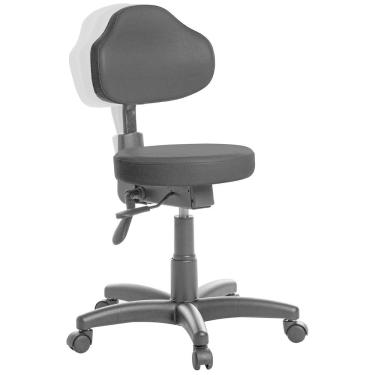 Imagem de Cadeira Mocho Plus Ergonômica Rv Preto