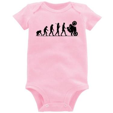 Imagem de Body Bebê Evolução do Grau XJ6 - Foca na Moda, Rosa bebê, G