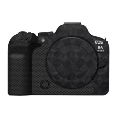 Imagem de Adesivo para câmera R6II R62 R6M2 3M Película protetora de vinil para Canon EOS R6 Mark II 2 M2 MarkII Mark2 (Triângulo Preto)