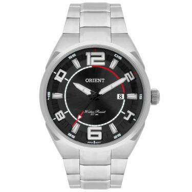 Imagem de Relógio Orient Prata Neo Sport Homem Mbss1462 - Grande 45mm