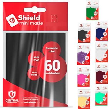 Imagem de Sleeves Carta Yugioh 60un Shield Mini Matte Japones Protetores Card - 