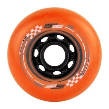 Imagem de Rodas IS Urban 80mm - 86A (4 und), Laranja, 80mm