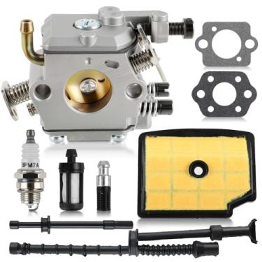 Imagem de Carburador de carburador MS200 Carbhub para mangueira de linha de combustível Stihl MS200 MS200T 020T 020 com filtro de ar, carburador C1Q-S126B substitui 1129 120 0653, carburador MS200T