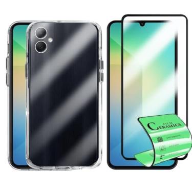 Imagem de Kit Capa Anti Impacto e Película De Cerâmica 9D Compatível Com Samsung Galaxy A06