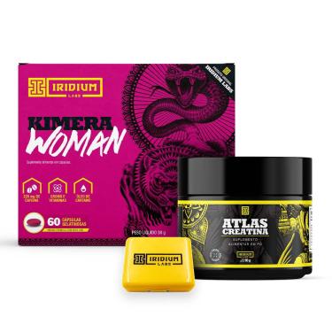 Imagem de Kit Creatina + Kimera Woman + Porta Cápsula - Iridium Labs