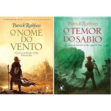 Imagem de Kit 2 Livros Patrick Rothfuss O Nome Vento + Temor Do Sábio