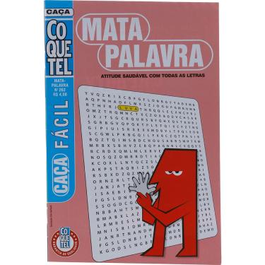 Imagem de Revista Coquetel Caça Palavras Fácil