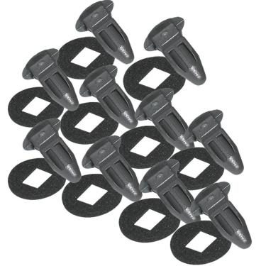 Imagem de Kit 10 Grampo Fixacao Parachoque Traseiro Jahu Corsa /vectra