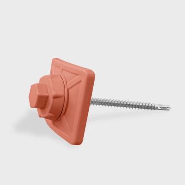 Imagem de Kit Fixação Para Telha pvc com Parafuso 20 Unidades Lux Telhas