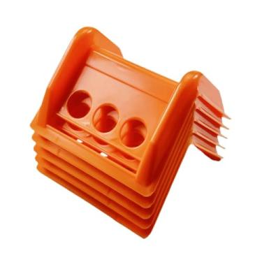 Imagem de Ioensy Protetores de canto de borda amarrar guardas de tira estável confiáveis ​​para proteger pesado proteger cargas de carga para remessa de guincho, 5 Peças
