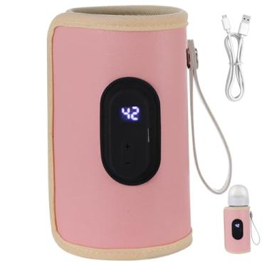 Imagem de Aquecedor de mamadeiras portátil portátil aquecedor de mamadeira 18W aquecimento rápido aquecedor de mamadeira temperatura ajustável USB aquecedor de mamadeira para casa família estilo 2