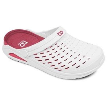 Imagem de Sandália Babuche Feminino Kin Rosa Branco Goiaba Boaonda 1913-101-010-Feminino