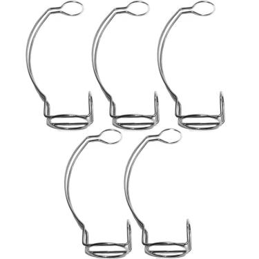 Imagem de Kit 5 Suportes Porta Óleo Cozinha Aço Cromado Garrafa Azeite Bancada Restaurante