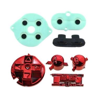 Imagem de Borracha de Silicone Condutora para Game Boy - Botões D-Pad, A/B/X/Y e