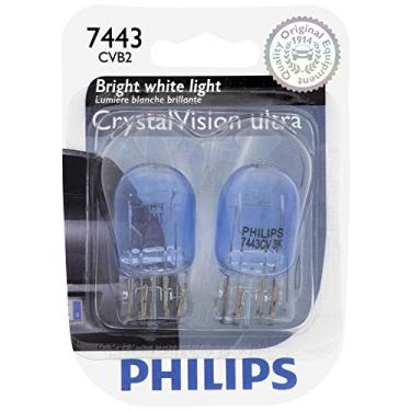 Imagem de Lâmpada ultra miniatura Philips 7443CVB2 7443 CrystalVision, pacote com 2