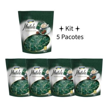 Imagem de Kit 5 Mentinha Pastilha De Chocolate Ao Leite 300g - MONTEVÉRGINE