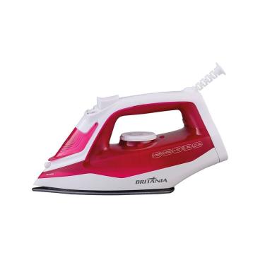 Imagem de Ferro a Vapor Britânia BFV201R 1250W Base Antiaderente Vermelho Super Carbon 110V