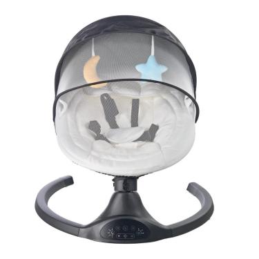Imagem de Cadeirinha De Descanso Bebê Musical Cinza Motion