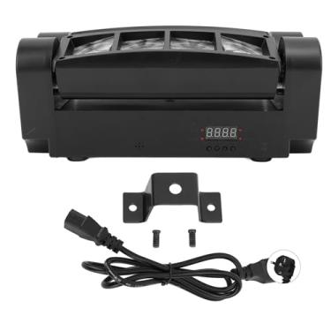 Imagem de 8 Em 1 Luz Principal Movente da Aranha, 4 Modos Diferentes Luz de Palco Cabeça Movente Criativa Iluminação Dj para Festas, Bares, Clubes (plugue da ue)